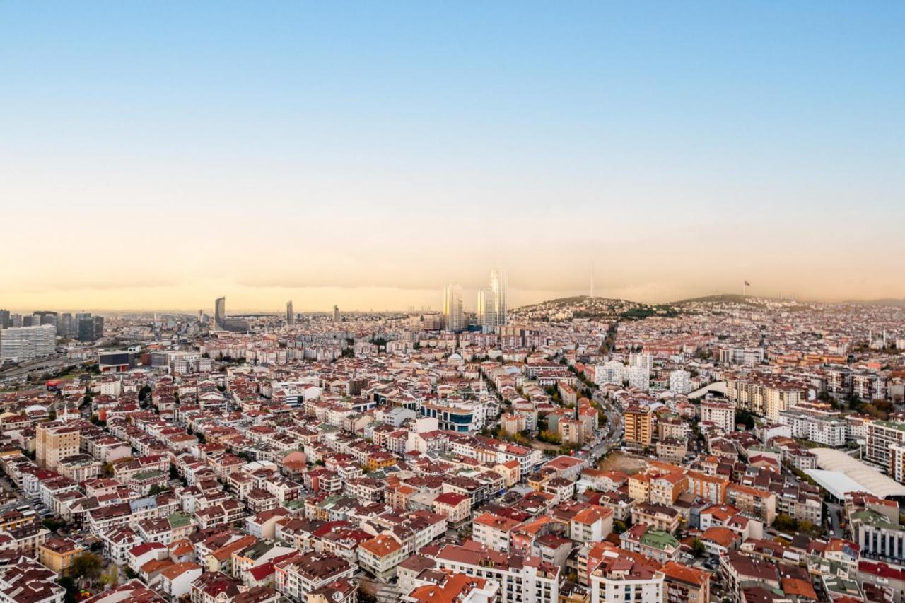 Charming Flat With City View In Atasehir Istanbul Ngoại thất bức ảnh